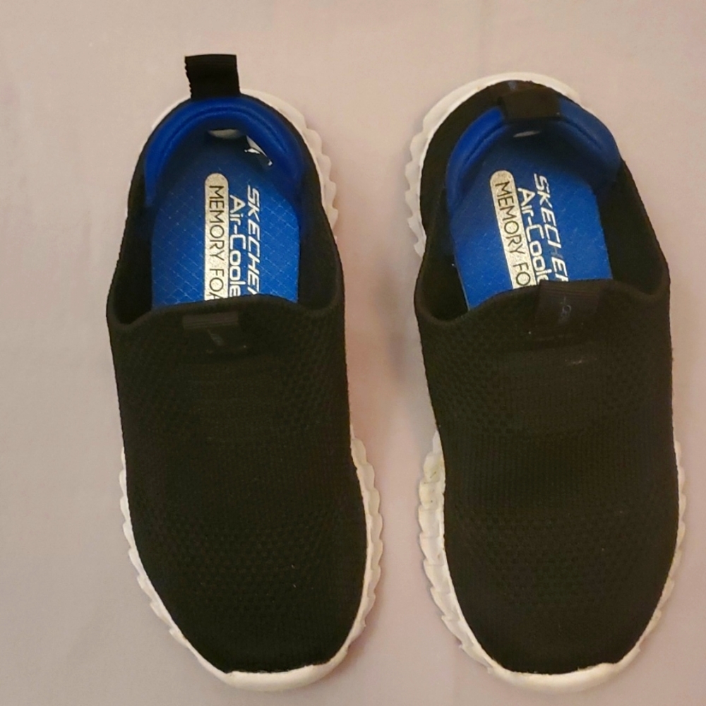 Black Skechers Slip On Shoes